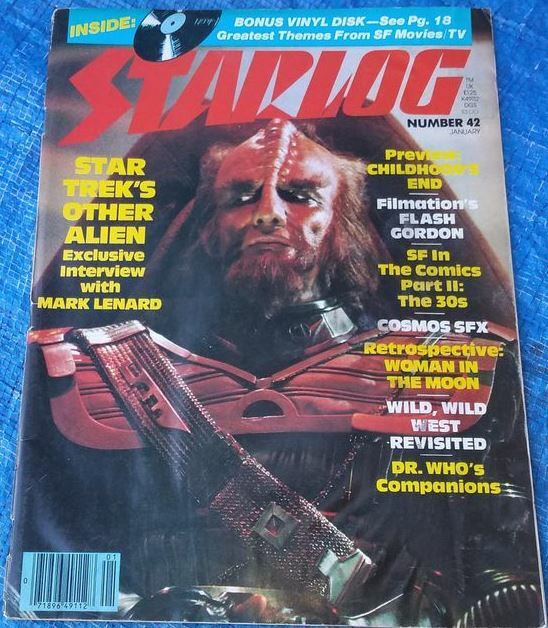 Starlog Magazine #42 January 1981 Star Trek Mark Lenard Filmation Flash Gordon