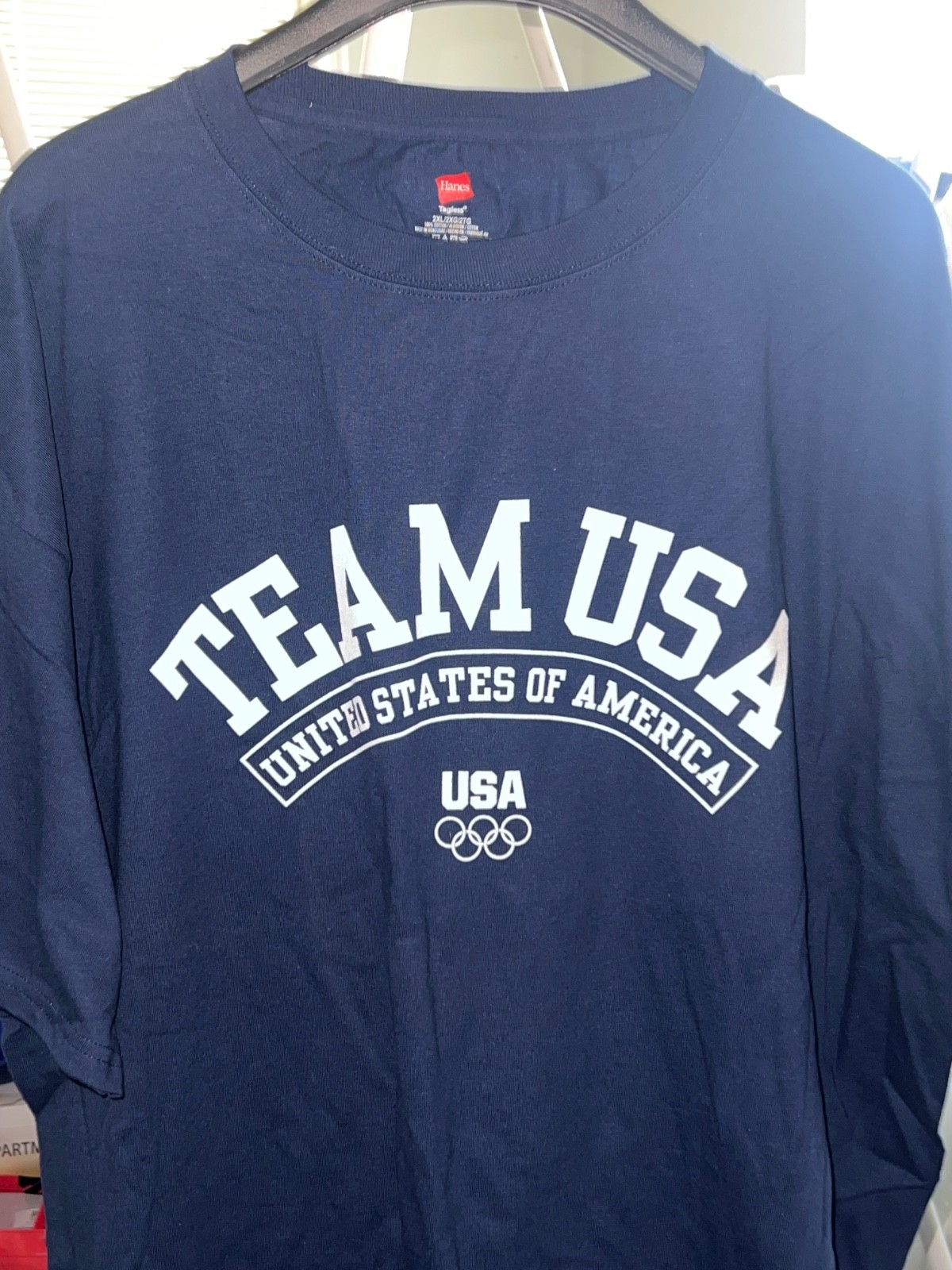 Awesome Short-Sleeve Tshirt -Team USA Olympics- Adult 2XL Awesome Short-Sleeve Tshirt -Team USA Olympics- Adult 2XL