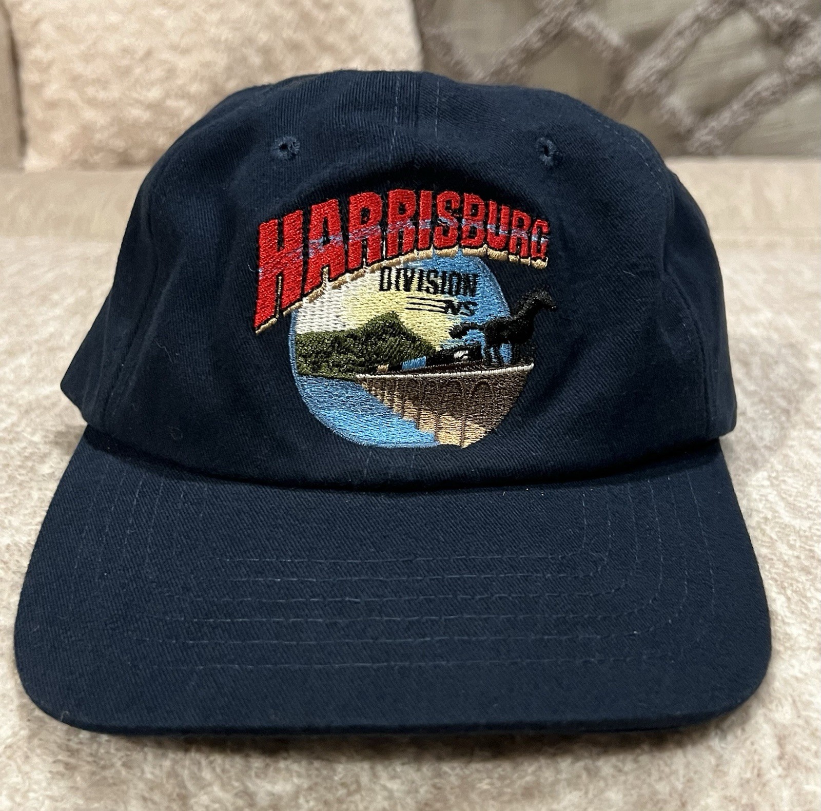 🟦🐴🟦 NORFOLK SOUTHERN RAILROAD HAT HARRISBURG PENNSYLVANIA DIVISION 🟦🐴🟦 NORFOLK SOUTHERN RAILROAD HAT HARRISBURG PENNSYLVANIA DIVISION