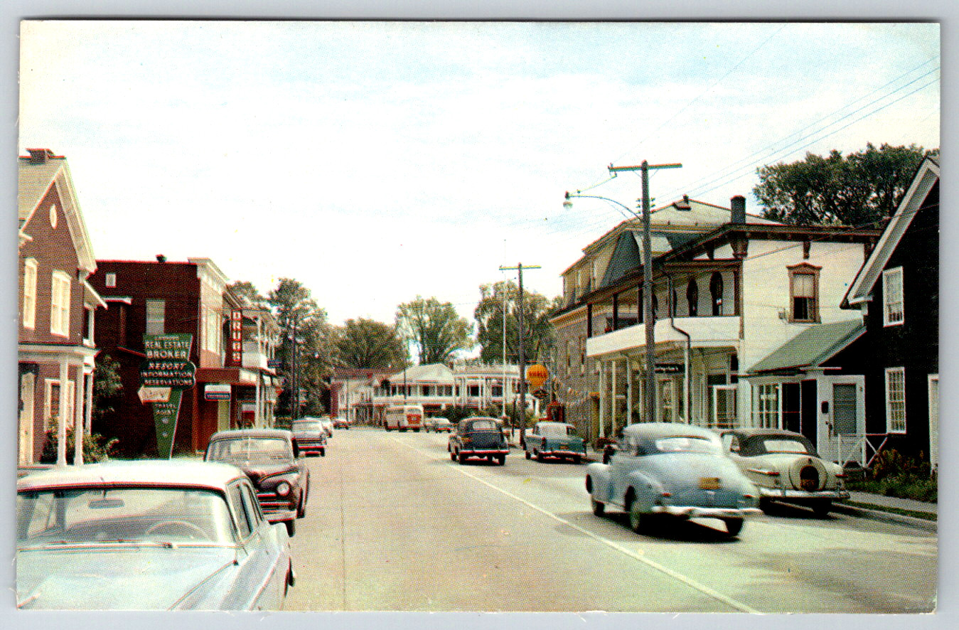 c1960s Main Street Warrensburgh New York Adirondacks Postcard Lot of 100