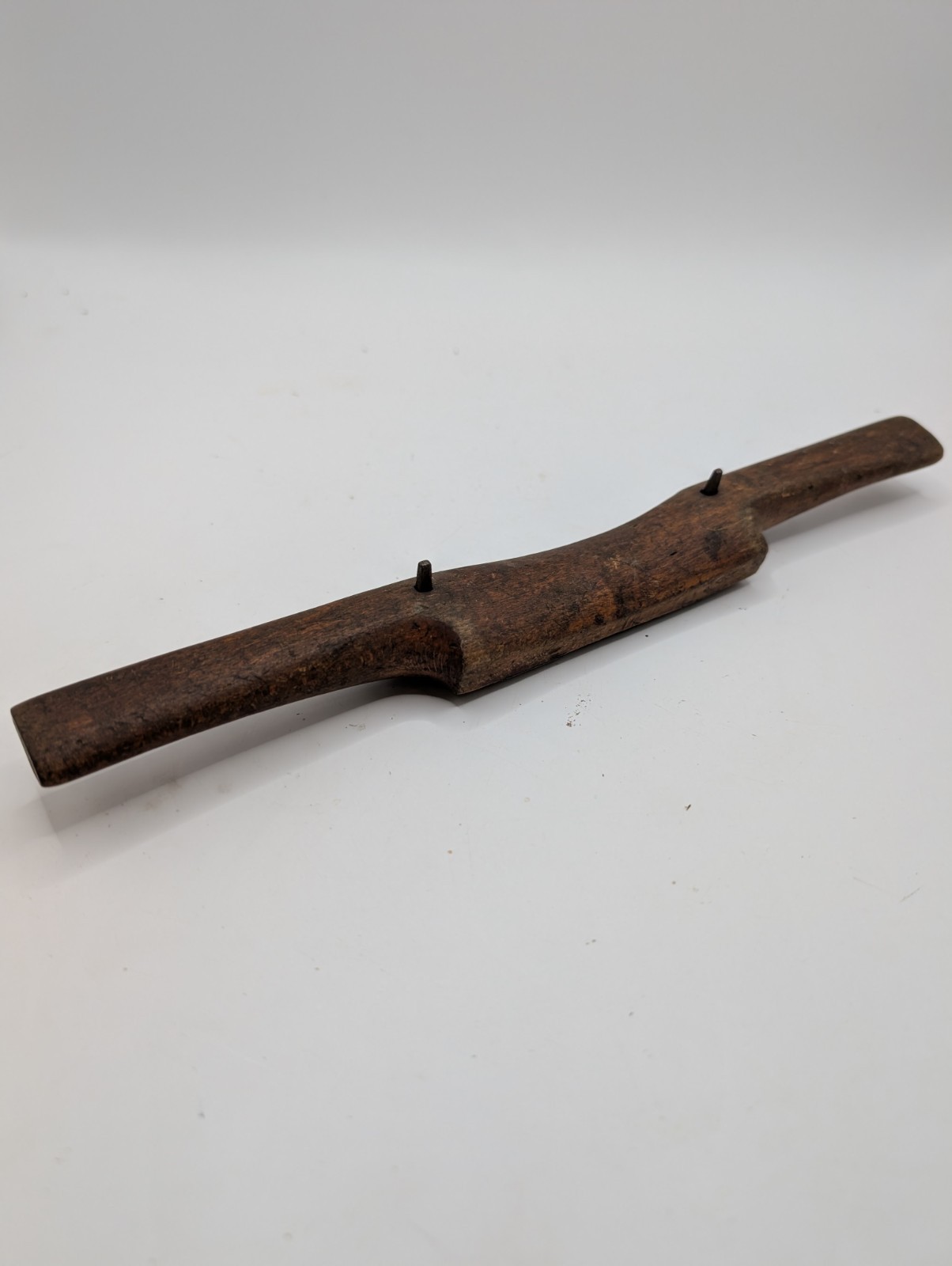 Antique Thomas Ibbotson Wood Spokeshave, Cast Steel & Brass, 3\