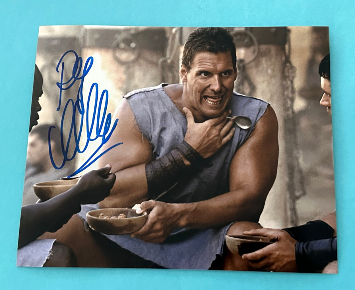 Ralf Moeller-gladiator-signed, original autograph