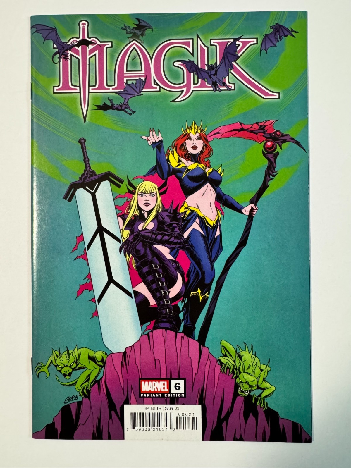 Magik #6 Betsy Cola Cover B Variant Goblin Queen Marvel Comics 2025 NM