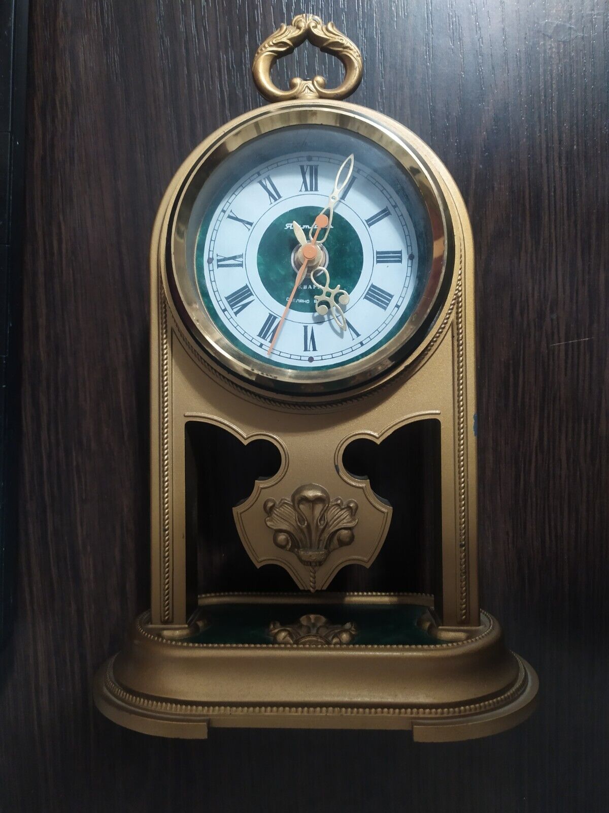 watch Yantar (Янтарь) Desktop clock SOVIET Carriage clock Interior vUSSR Quartz