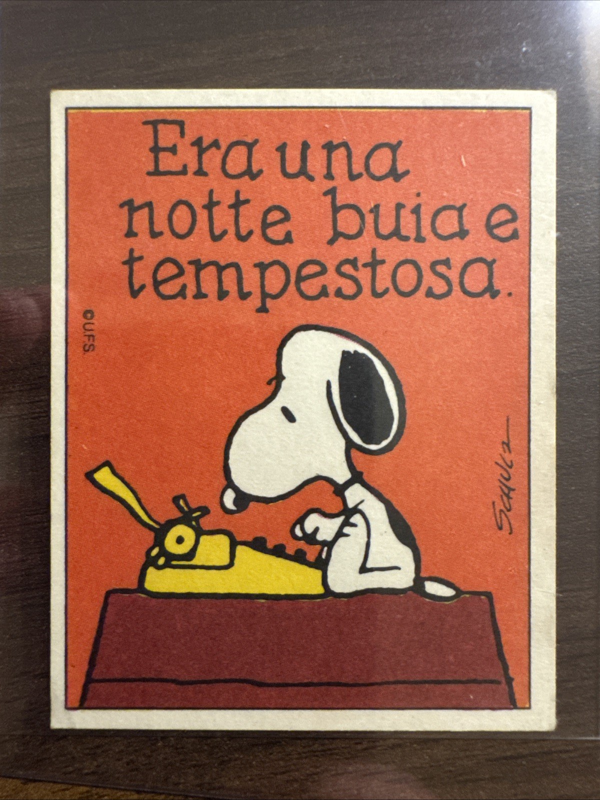 Snoopy (Peanuts), 1971 Le Figurine Di Linus, #73, ~NM