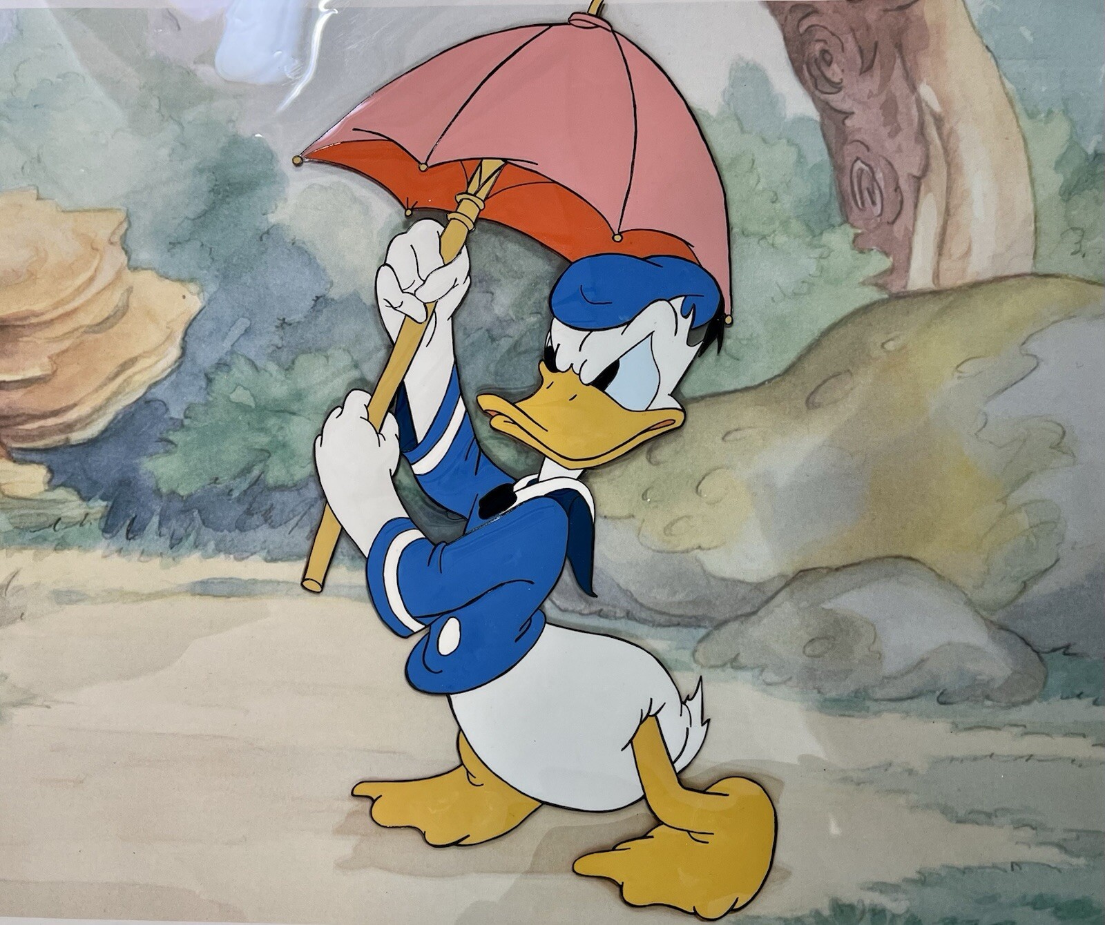 Donald Duck 1940 “Donald’s  Vacation “ Animation Cel