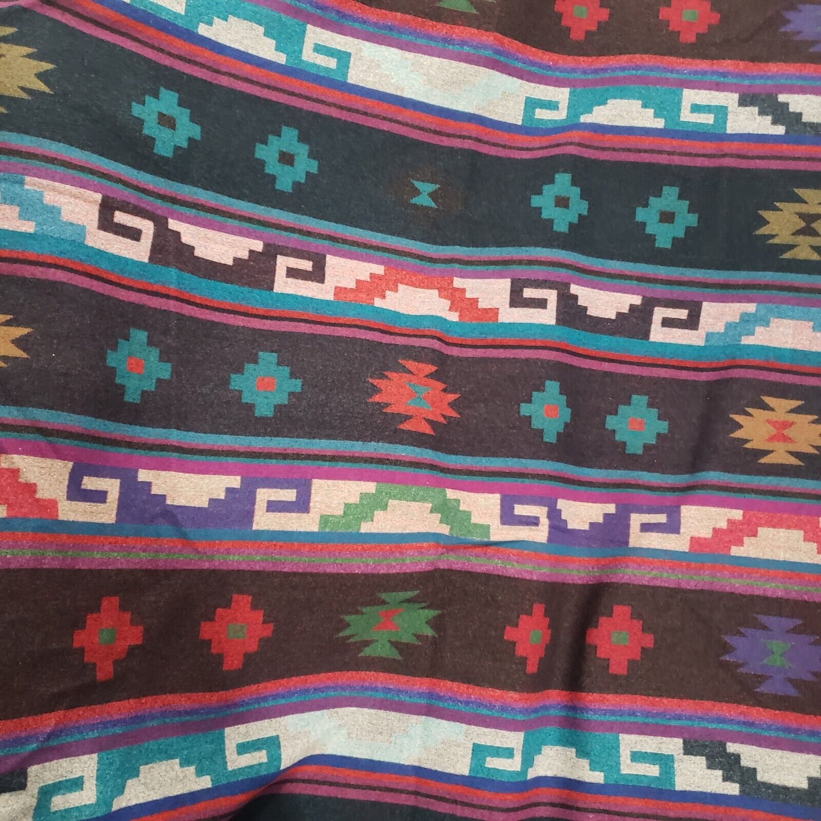 VTG Pendleton Wool Blanket Chief Joseph Beaver State Woolen Mills 68 X 76  Aztec