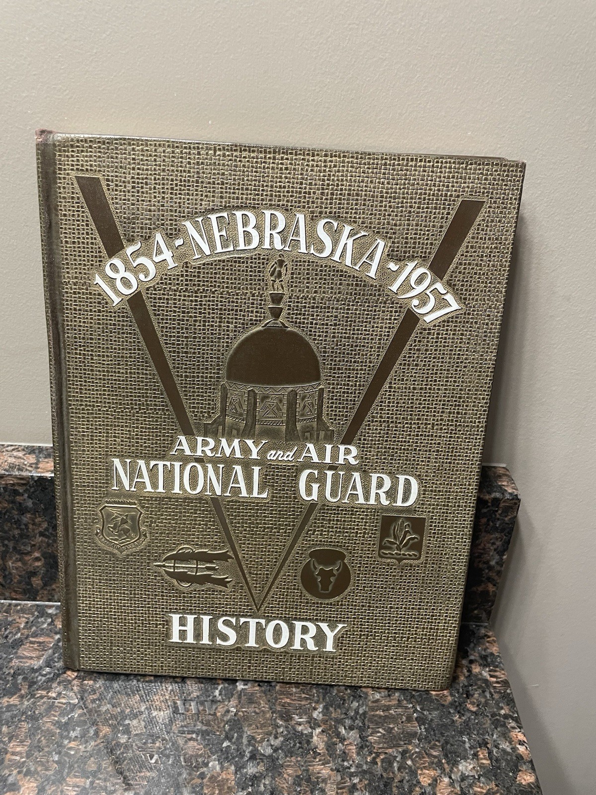 1854-1957 Nebraska Army and Air National Guard History Book