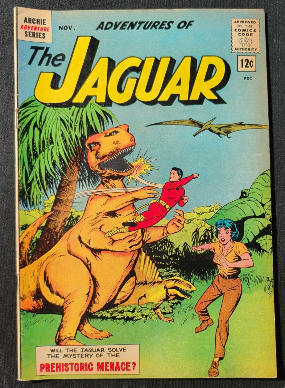 Adventures of the Jaguar #10 1962 Silver Age Beauty