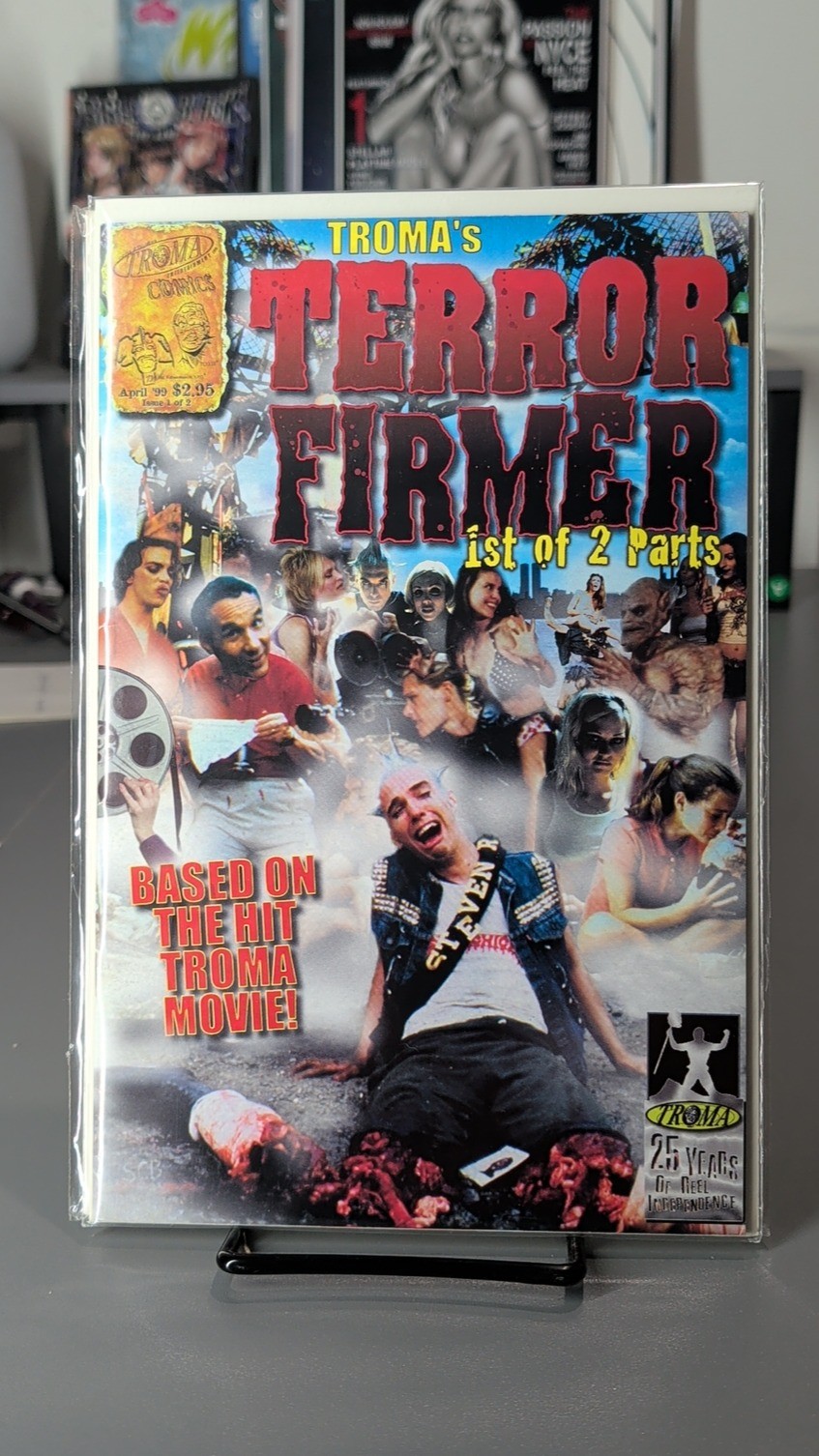 Terror Firmer 1 Troma Comics 1999 Lloyd Kaufman Movie Horror Cult Comic HTF Rare