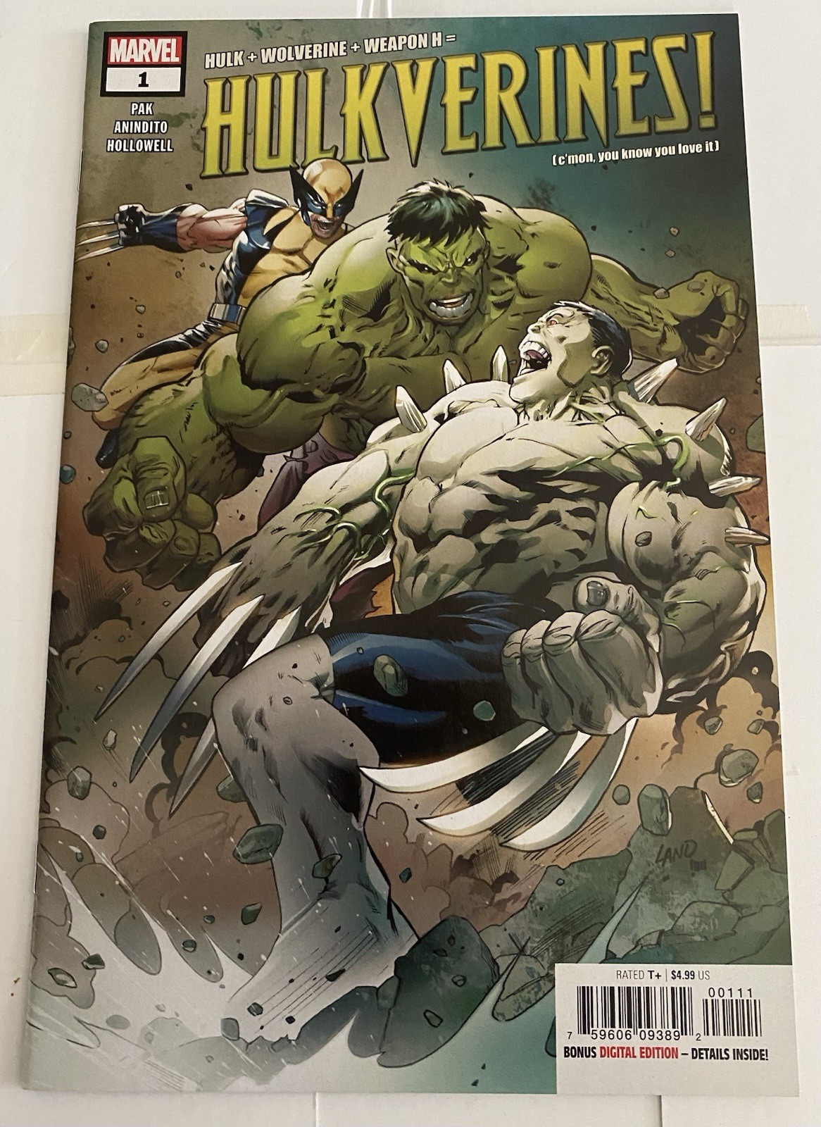 Hulkverines #1 Marvel Comics 1st Print (2019) - NM Hulkverines #1 Marvel Comics 1st Print (2019) - NM