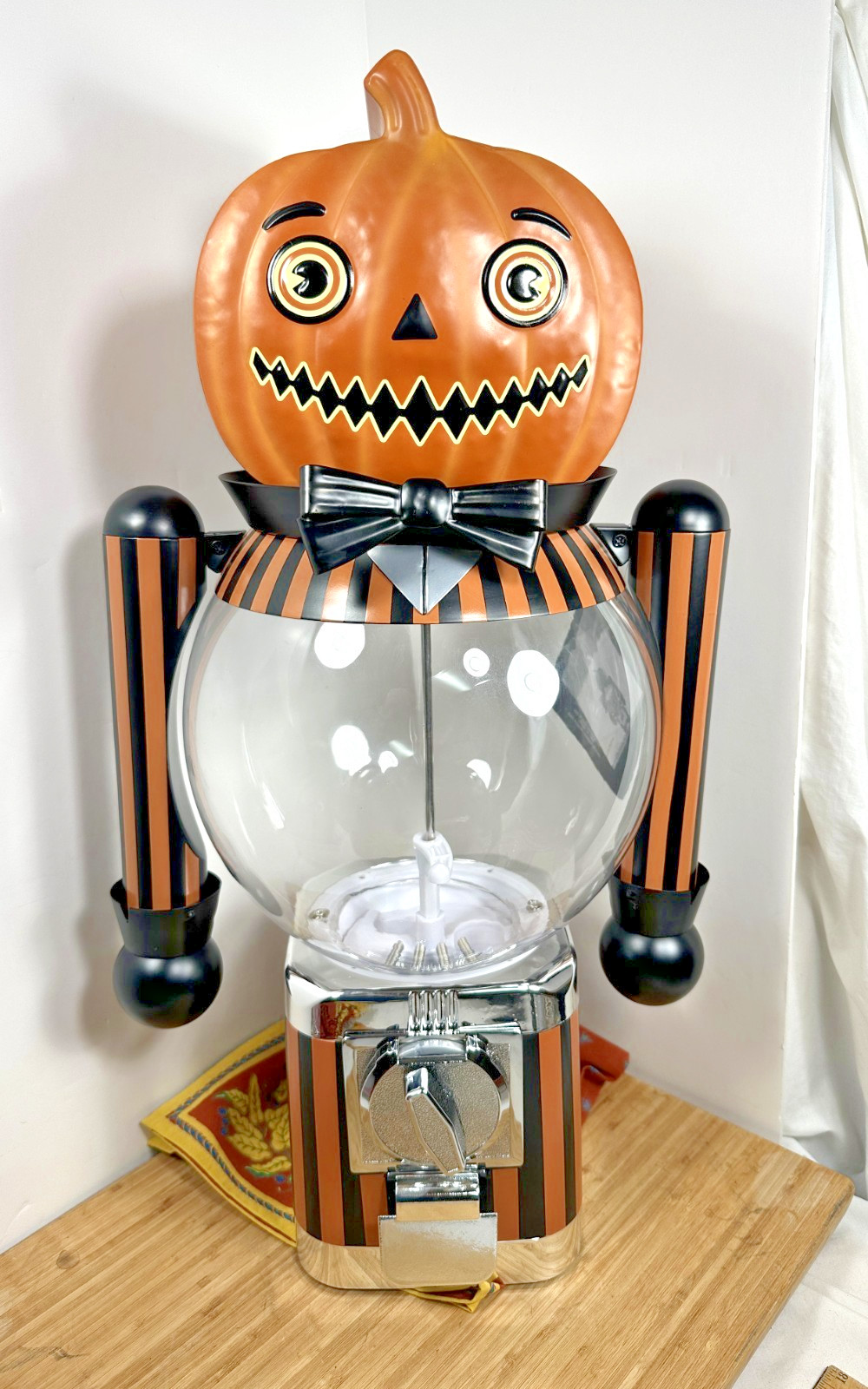 Ashland Michaels Halloween Gumball Machine Jack-O-Lantern NWT