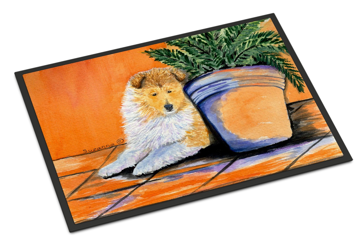Caroline\'s Treasures Sheltie Doormat SS8667MAT