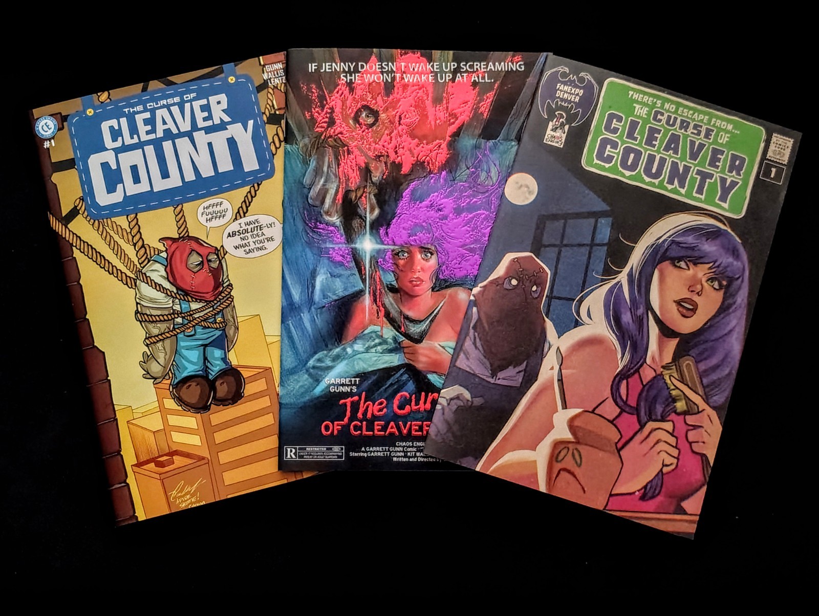 The Curse of Cleaver County #1 & #2  Set Of 3 Includes Suspira Spot Foil Variant