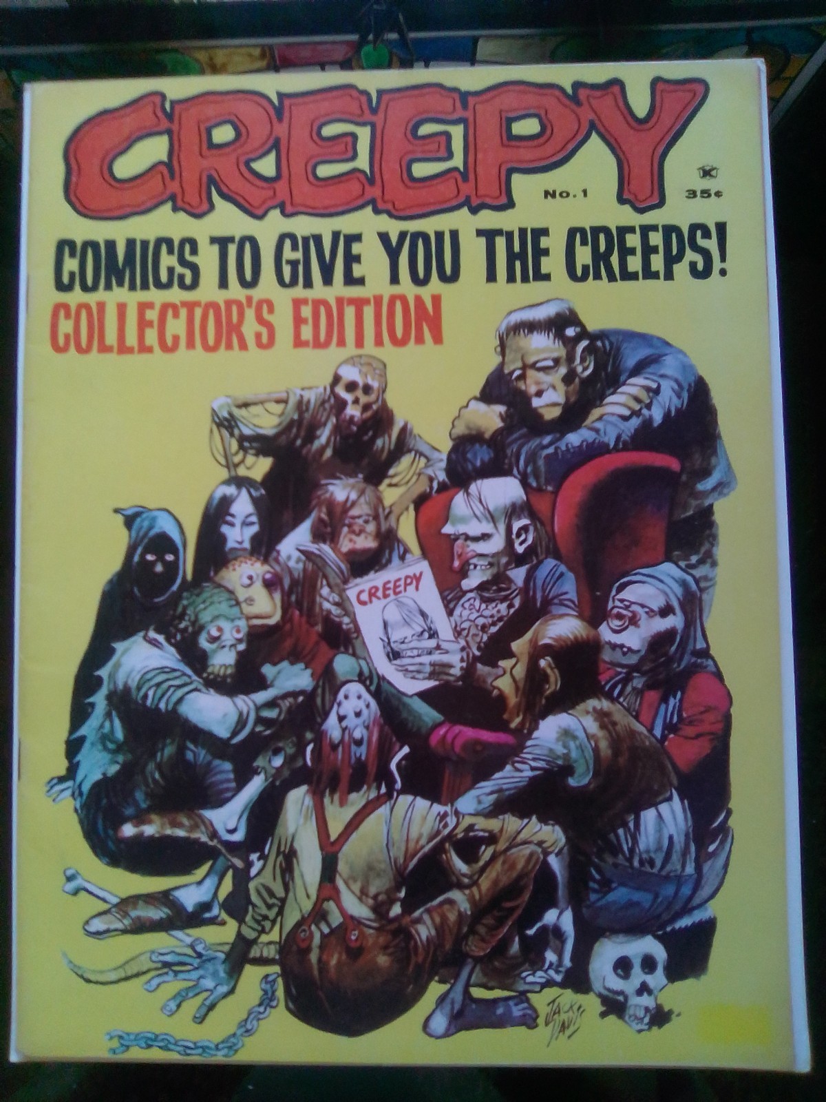 Creepy Magazine #1 1968 1st App.Uncle Creepy 🎃 Creepy Magazine #1 1968 1st App.Uncle Creepy 🎃