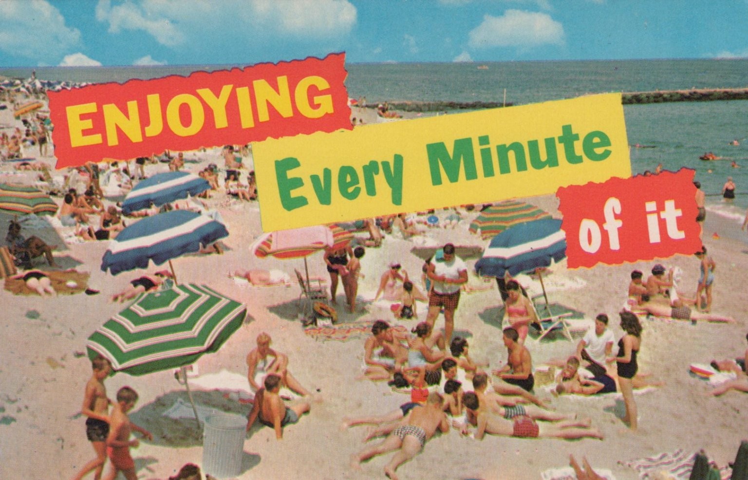 Vintage La Porte City Iowa Beach Postcard by This 'N' That Gifts Vintage La Porte City Iowa Beach Postcard by This 'N' That Gifts