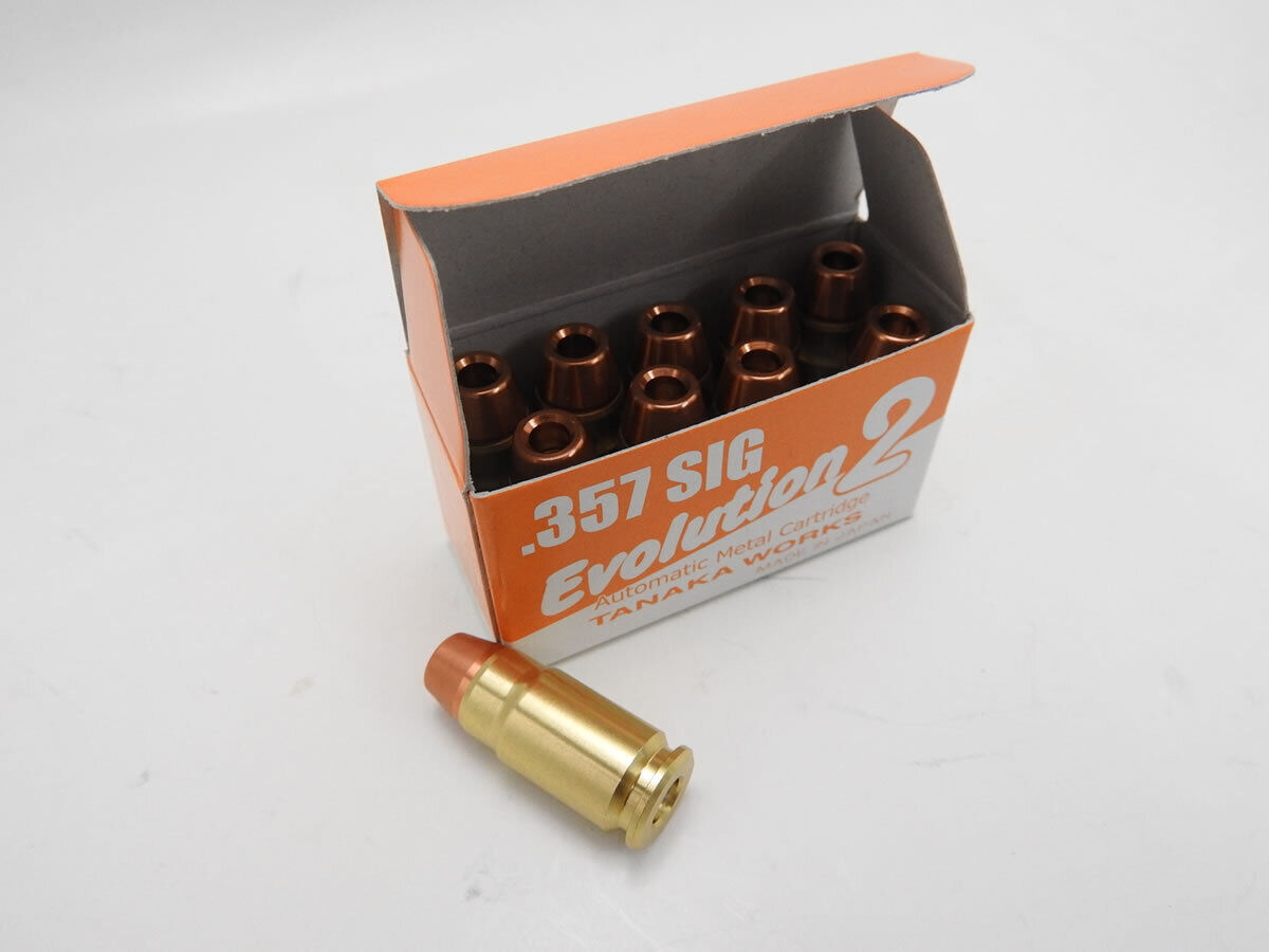 Tanaka Works Cartridge 357 Magnum Evo2 Automatic Metal Sig Sauer P229