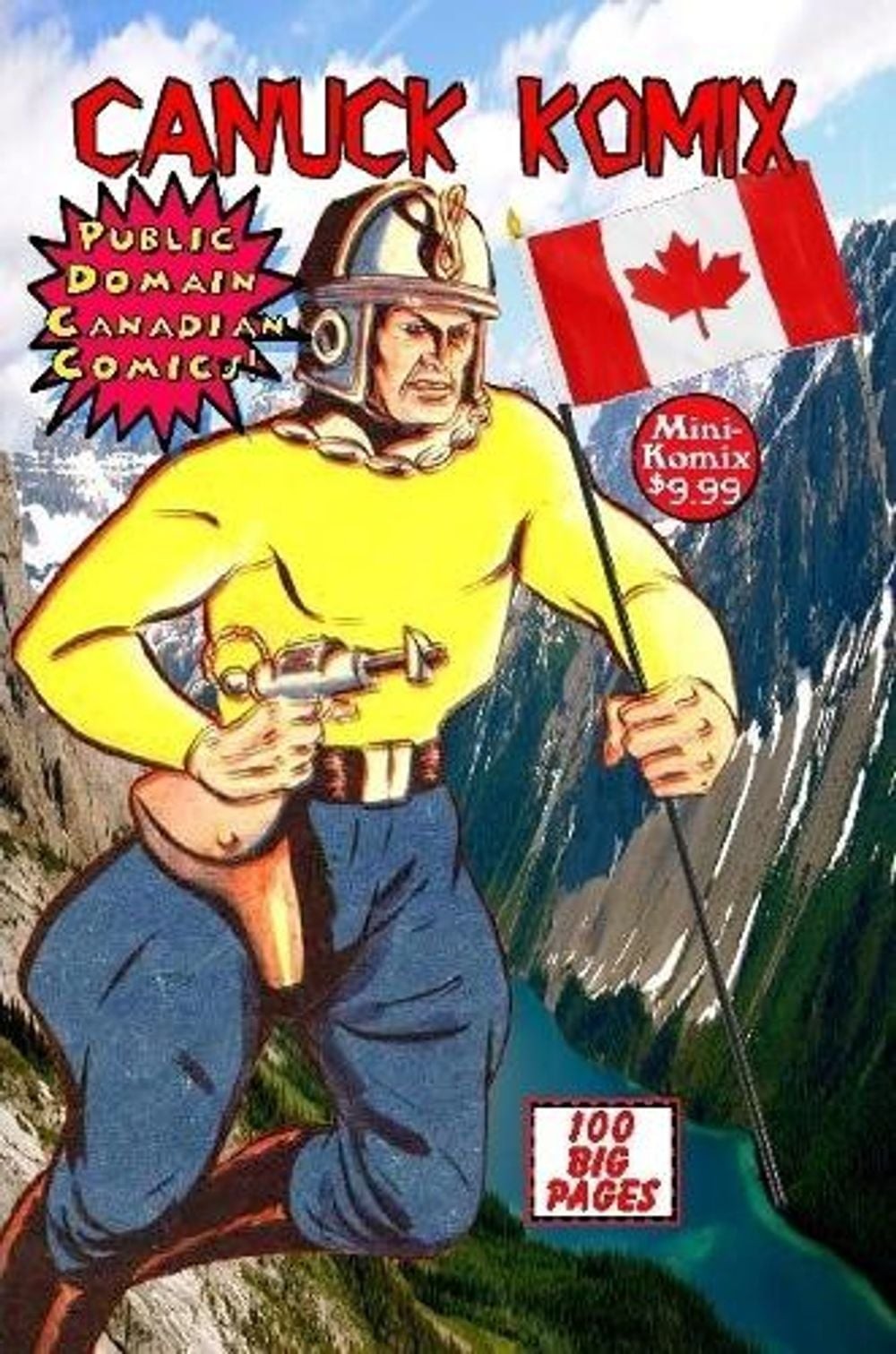 Canuck Komix by Mini Komix (English) Paperback Book