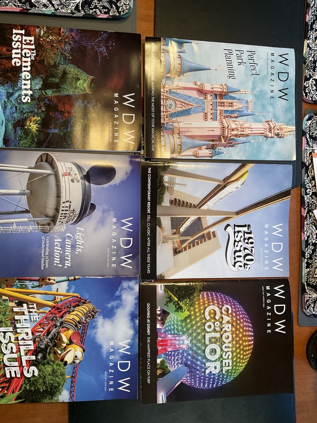 WDW Magazine 2024 Lot, Illustrated Walt Disney World , Disney Parks Theme Parks WDW Magazine 2024 Lot, Illustrated Walt Disney World , Disney Parks Theme Parks
