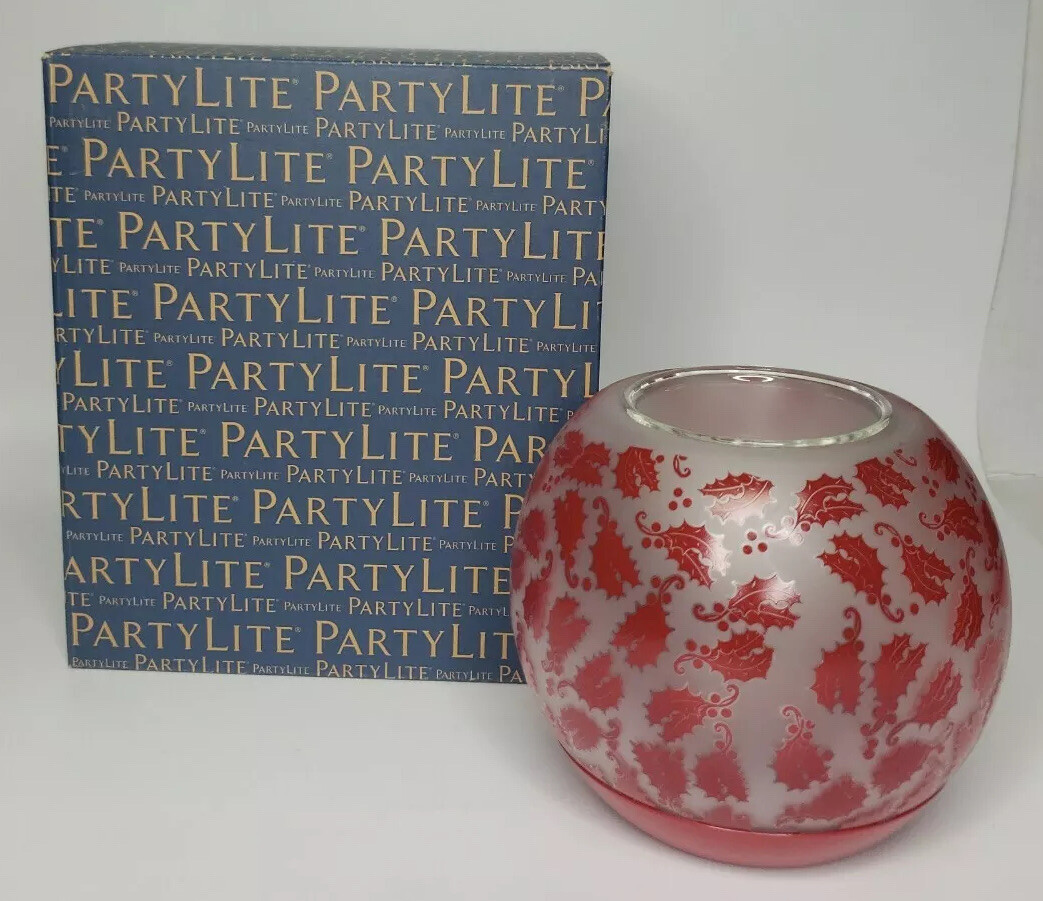 PartyLite ScentGlow Warmer-Holiday Glow New in Box P7D/P92486