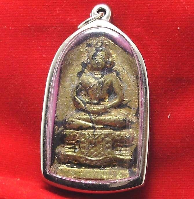 1896 LORD BUDDHA TANJAOMA THAI MIRACLE AMULET LUCKY RICH TRADE BEST FOR BUSINESS
