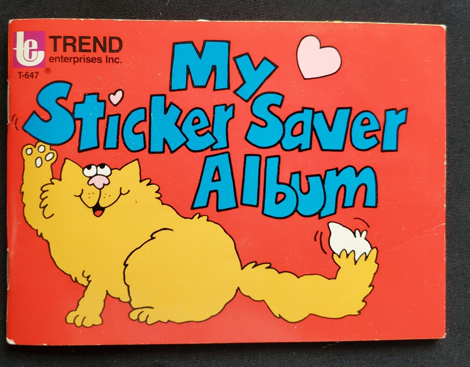Vintage Trend Enterprises Sticker Album My Sticker Saver Album 1983 NEW