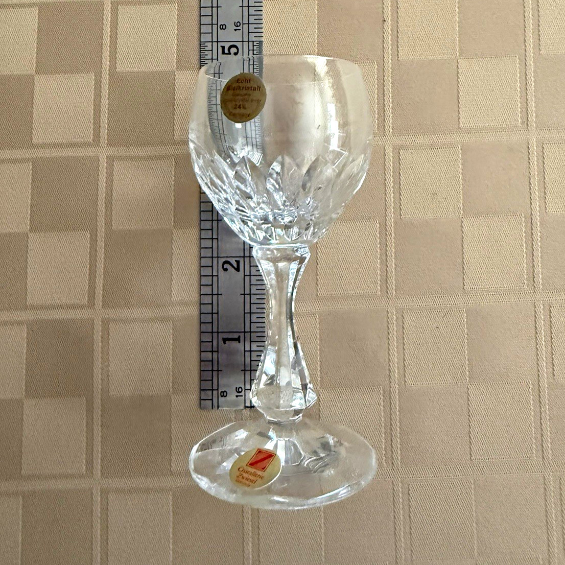 Cristallerie Schott Zwiesel Volterra Clear Cut Cordial Stemware Set of 12