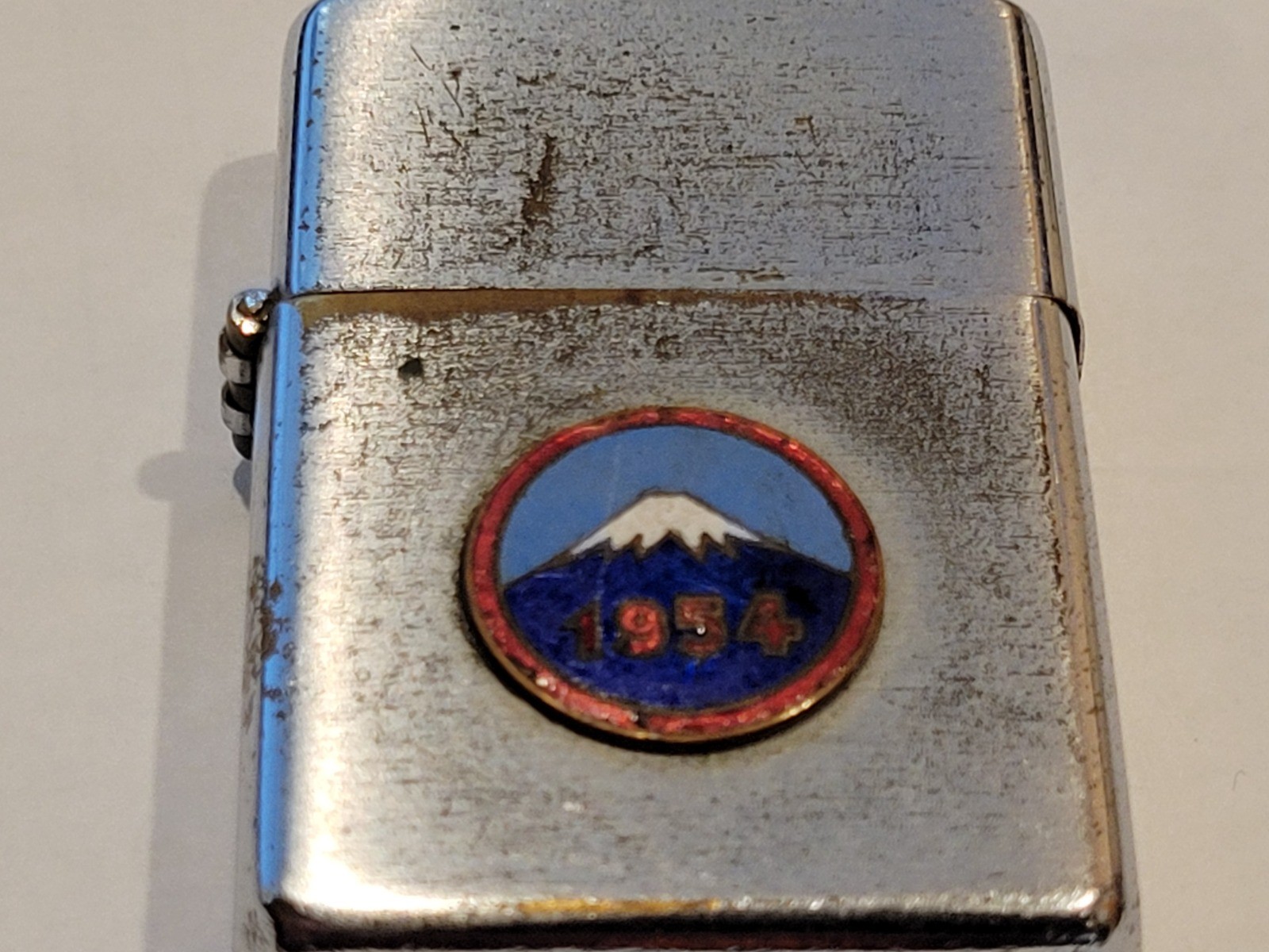 Wroking  Military LIGHTER Wellington  1954 Army Det C Yokohama Engineer Dept  