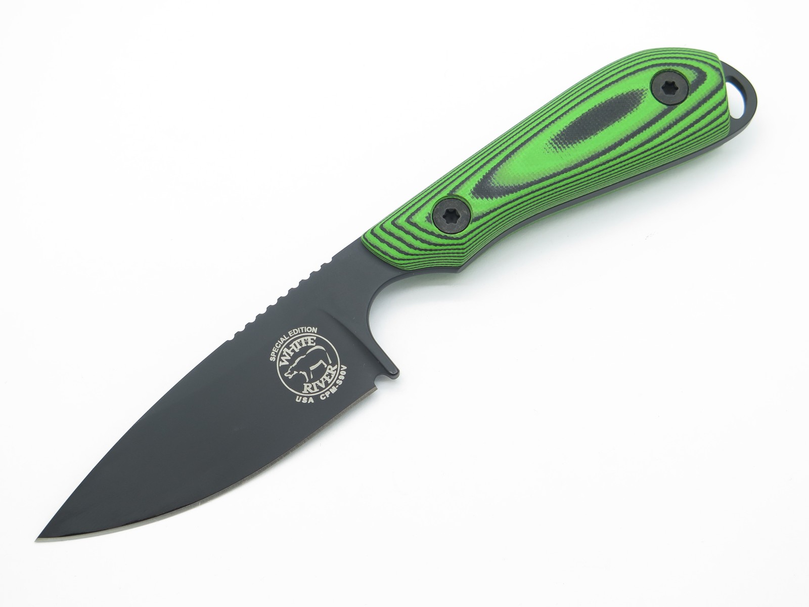 White River Model 1 Caper CPM S90V USA Special Edition Fixed Blade Hunting Knife