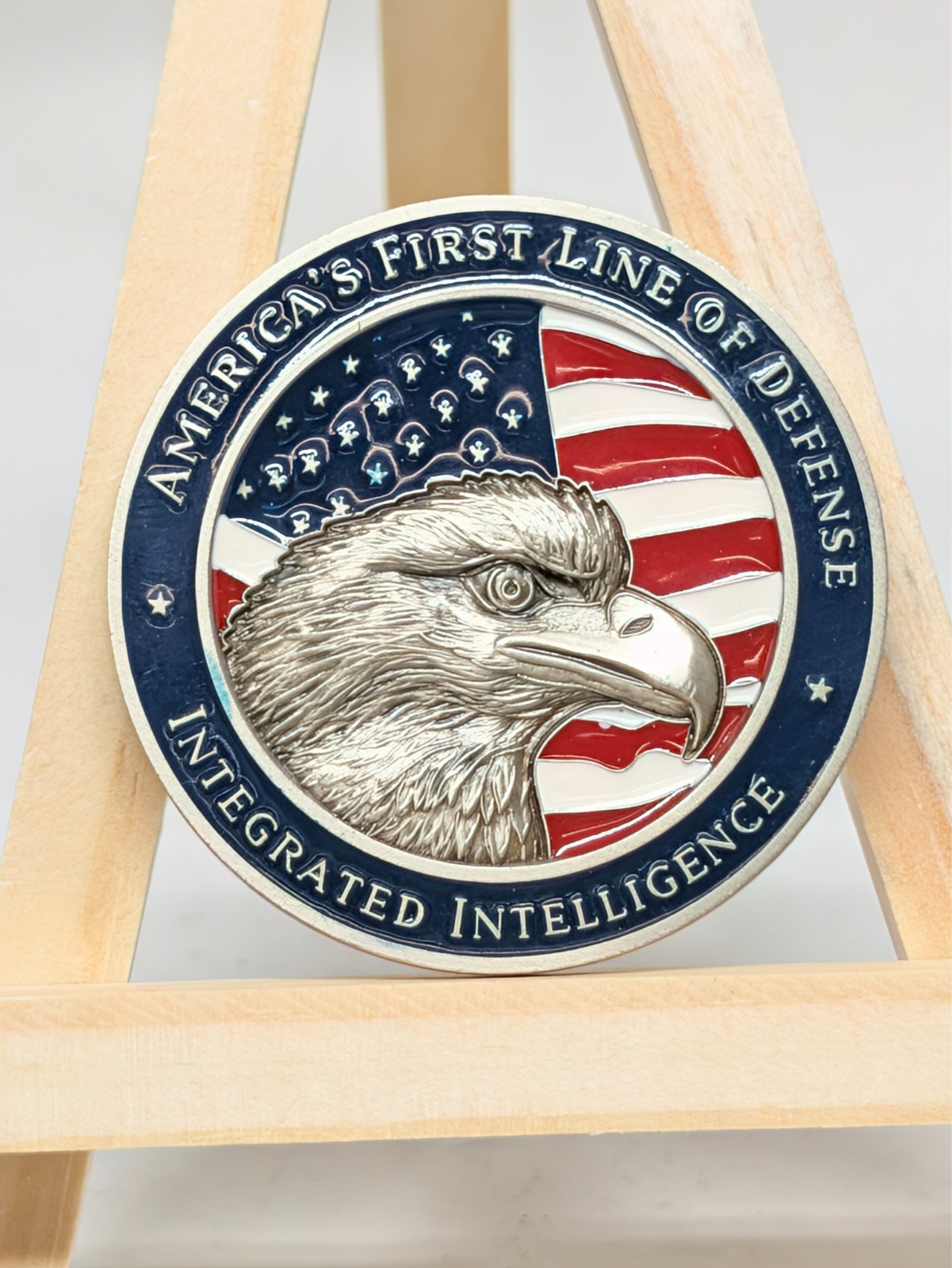 ODNI Integrated Intelligence Challenge Coin America\'s First Line of Defense