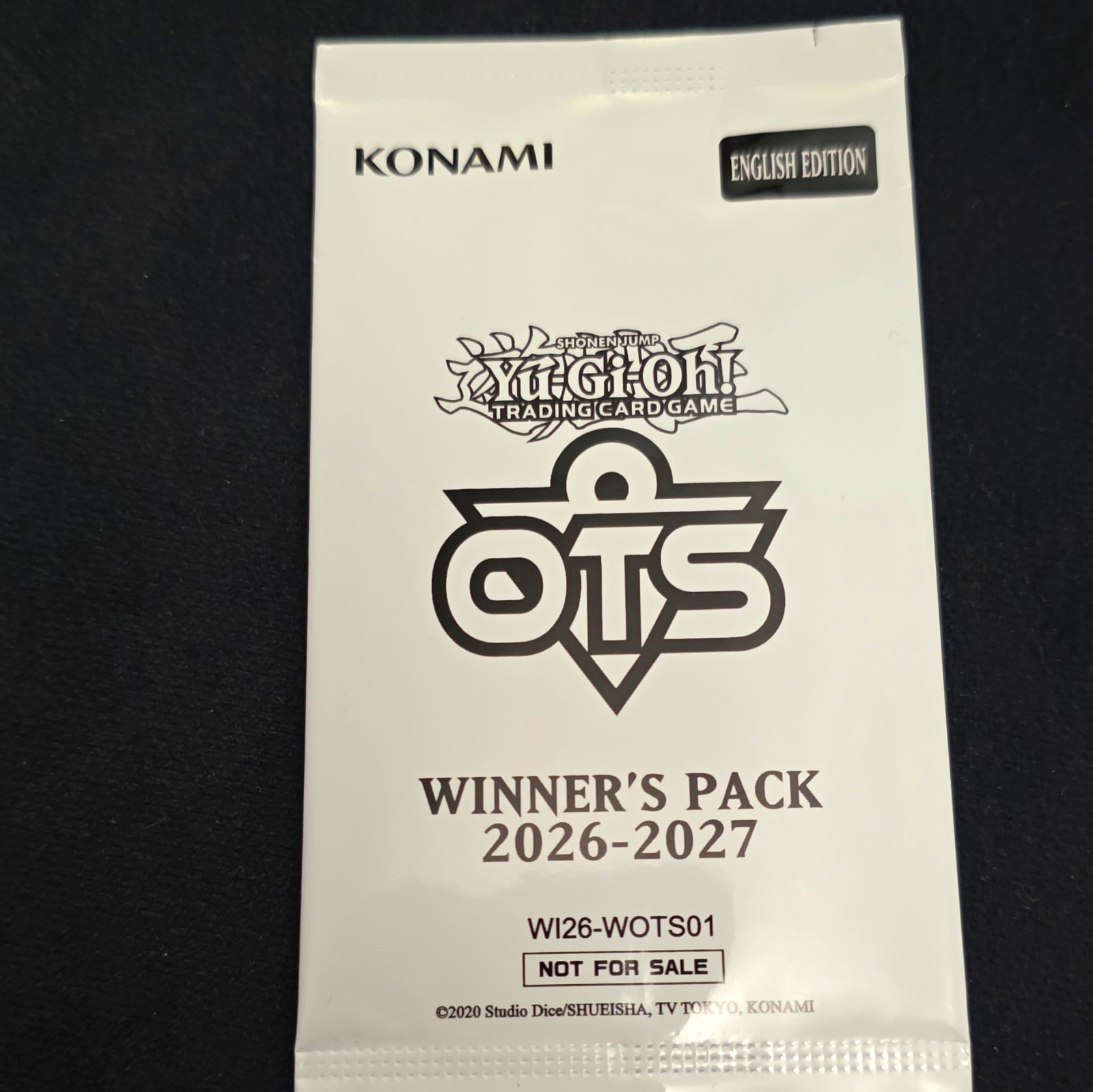 Konami Yu-Gi-Oh TCG OTS Winner's Pack 2026-2027 Pack English WI26-WOTS01