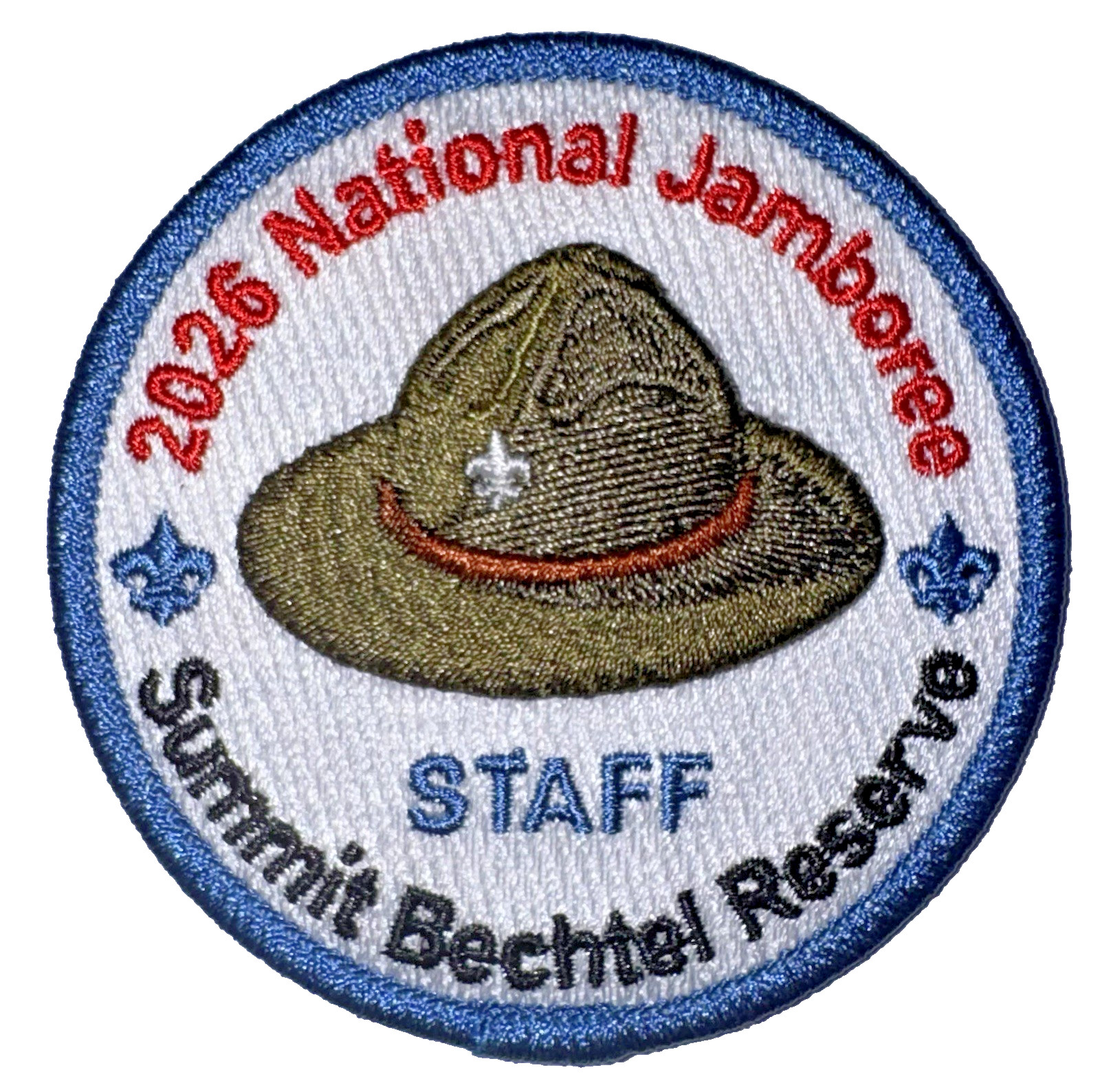 2026 Official Staff Hat Trading Post Pocket Patch National Jamboree MINT
