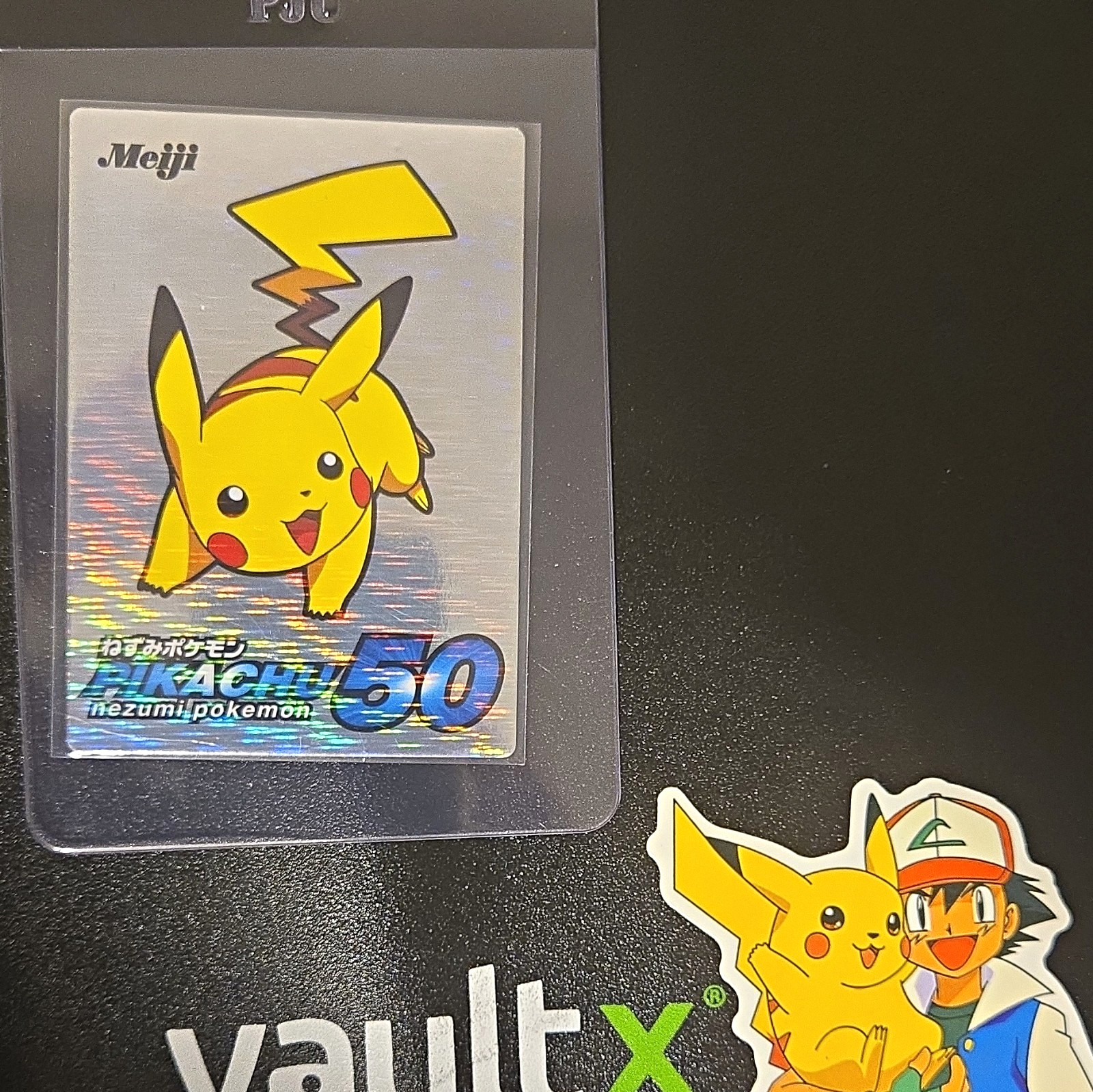 Pikachu Meiji 2001 New GetCard Pokemon Card Japanese NM