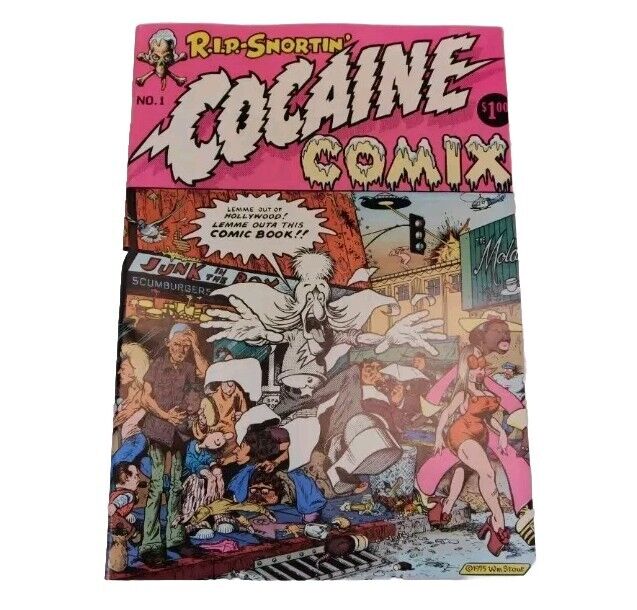 Cocaine Comix #1 Underground Comics Robert Williams - William Stout Comix