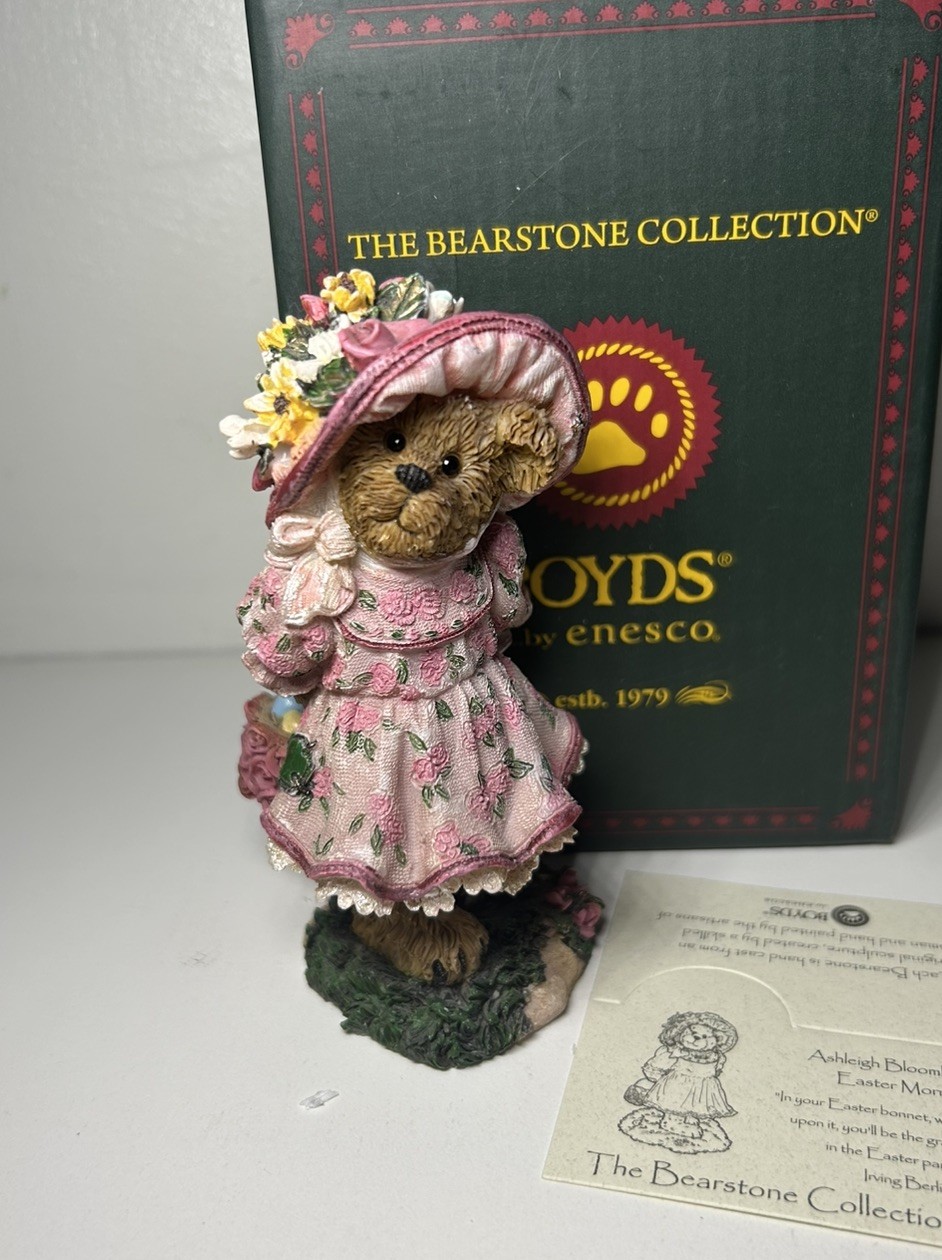 Boyds Bears Ashleigh Bloombeary... Easter morning 4026261 RARE NIB