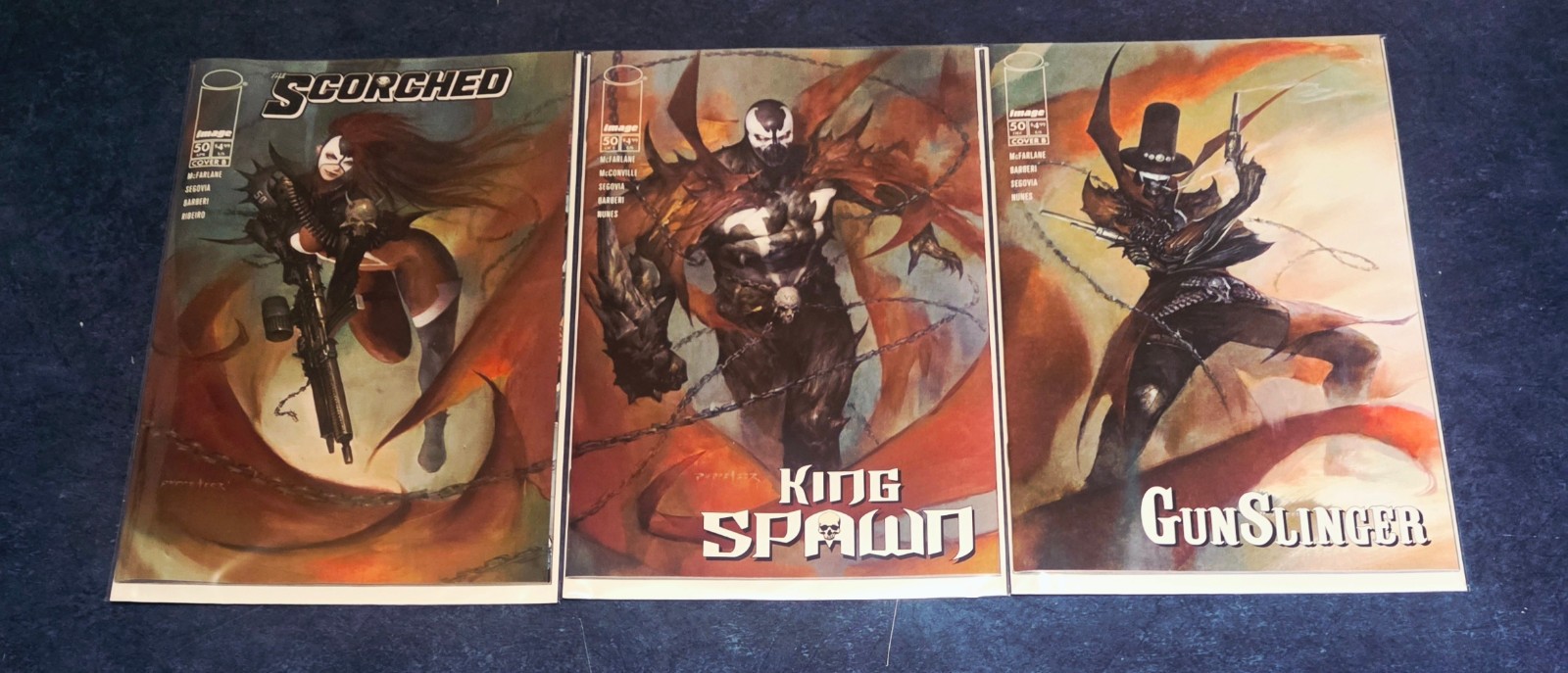 PUPPETEER LEE SPAWN connecting cover variant set KING GUNSLINGER SCORCHED 50 NM