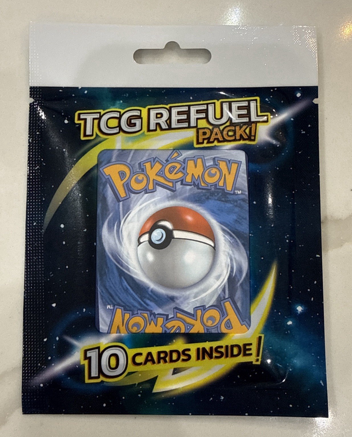 Pokémon TCG Refuel Pack 10 Authentic Trading Cards Sealed  (6) Packs Ready To Go
