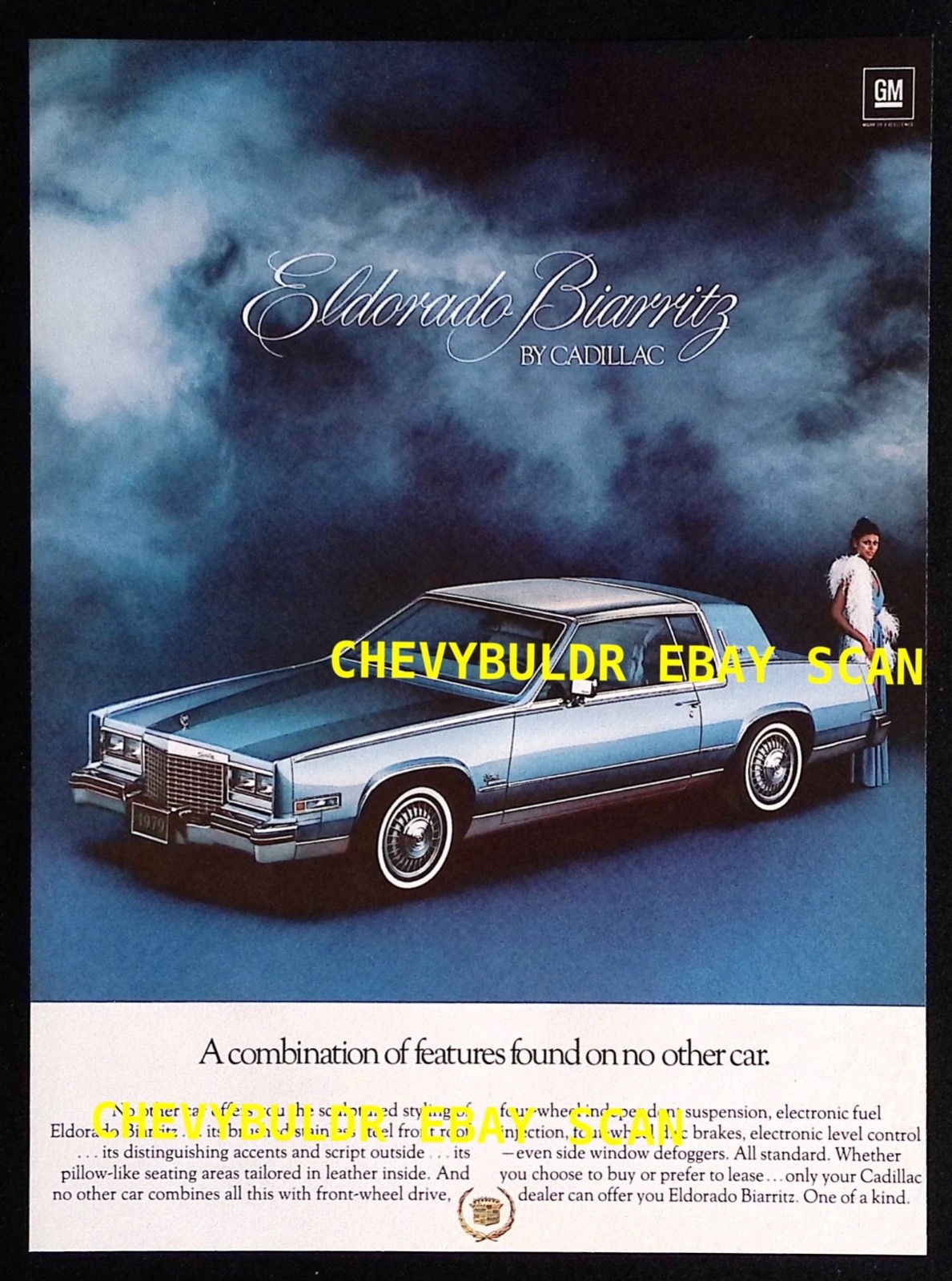 1979 Cadillac Eldorado Biarritz Vintage Ad \
