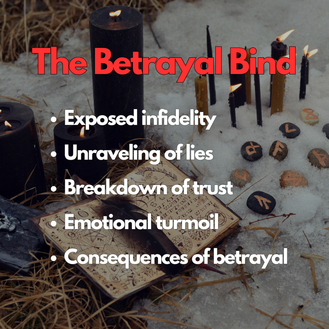 Powerful Betrayal Bind Revenge Curse Spell - Authentic Black Magic for Justice