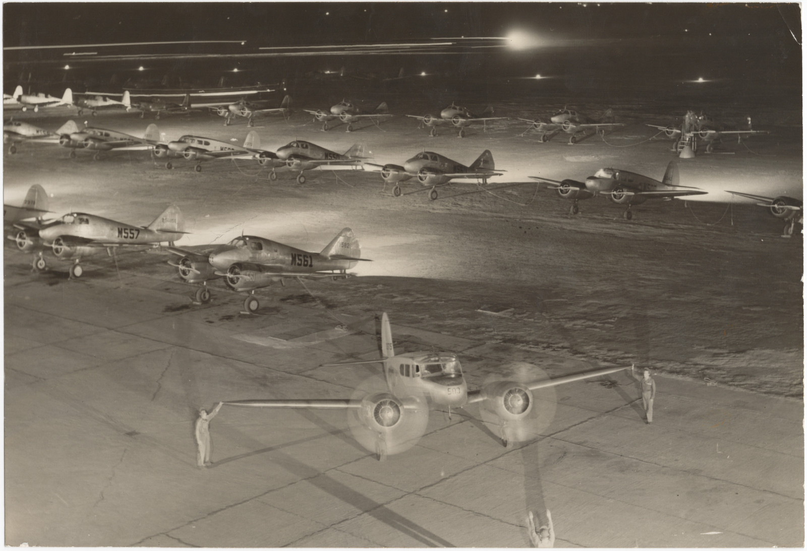 The Trainer Built to Scare You: AT-9 Jeep Night Flight Line, 6x9