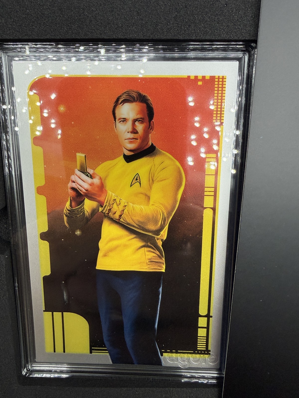 (1032) Agoro Star Trek Captain Kirk 5g .999 Pure Silver Tier 1 Collectible Bar (1032) Agoro Star Trek Captain Kirk 5g .999 Pure Silver Tier 1 Collectible Bar