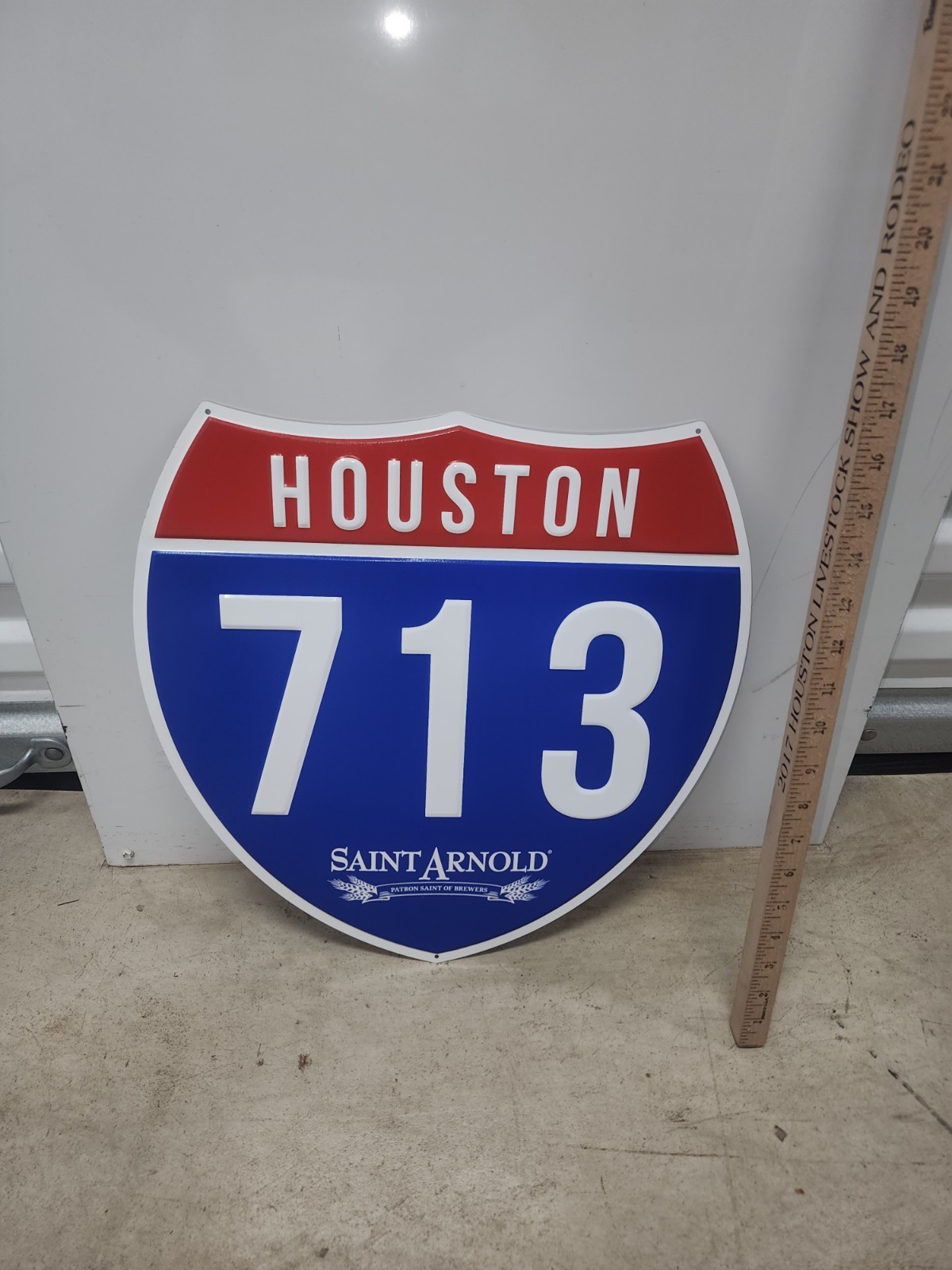 St Arnold Houston Texas Brewery 713 Metal Highway BEER BAR Metal SIGN MAN CAVE 