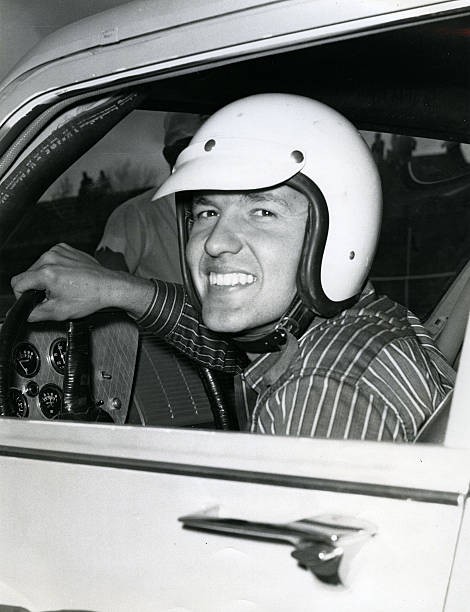 Richard Petty poses one of NASCAR Cup cars 1960s Petty raced NASCA- Old Photo