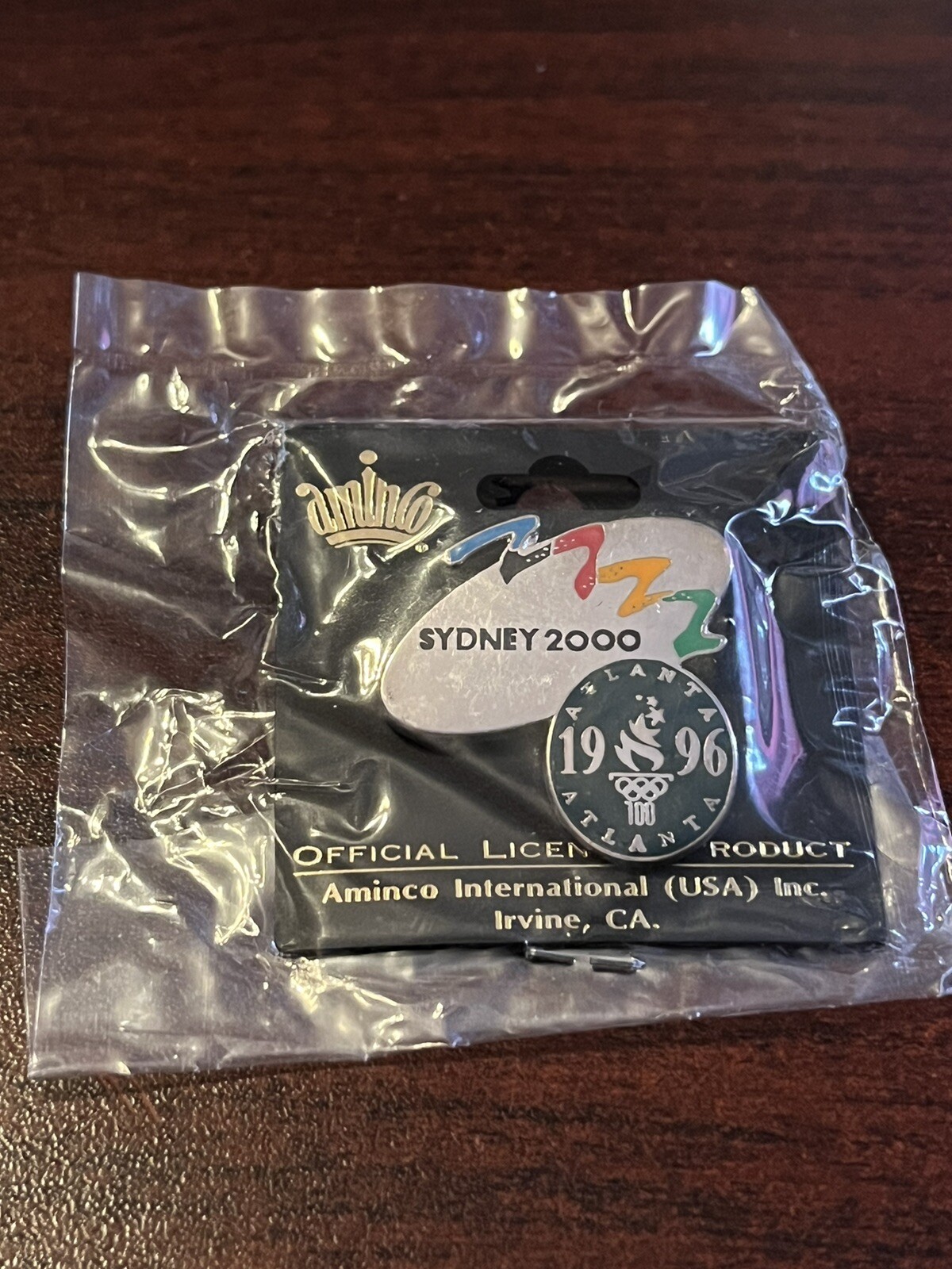 Vintage 1996 Atlanta Summer Olympics Sydney 2000 Lapel Hat Pin