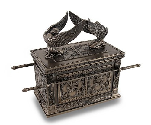 Veronese Design Stunning Bronze Finished Ark of The Covenant Trinket Box Veronese Design Stunning Bronze Finished Ark of The Covenant Trinket Box
