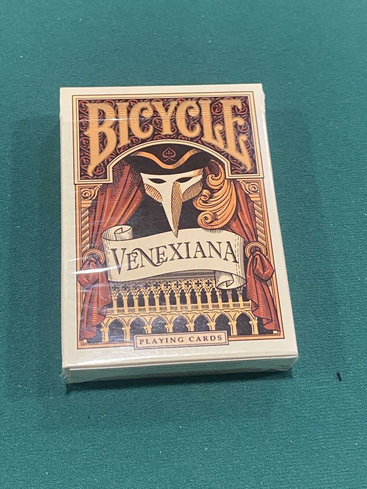 1 DECK RARE Bicycle Venexiana WHITE Lotrek Oath playing cards Open Box Rare