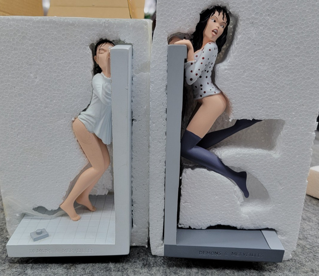 Demons And Merveilles Milo Manara Vintage And Rare Bookends