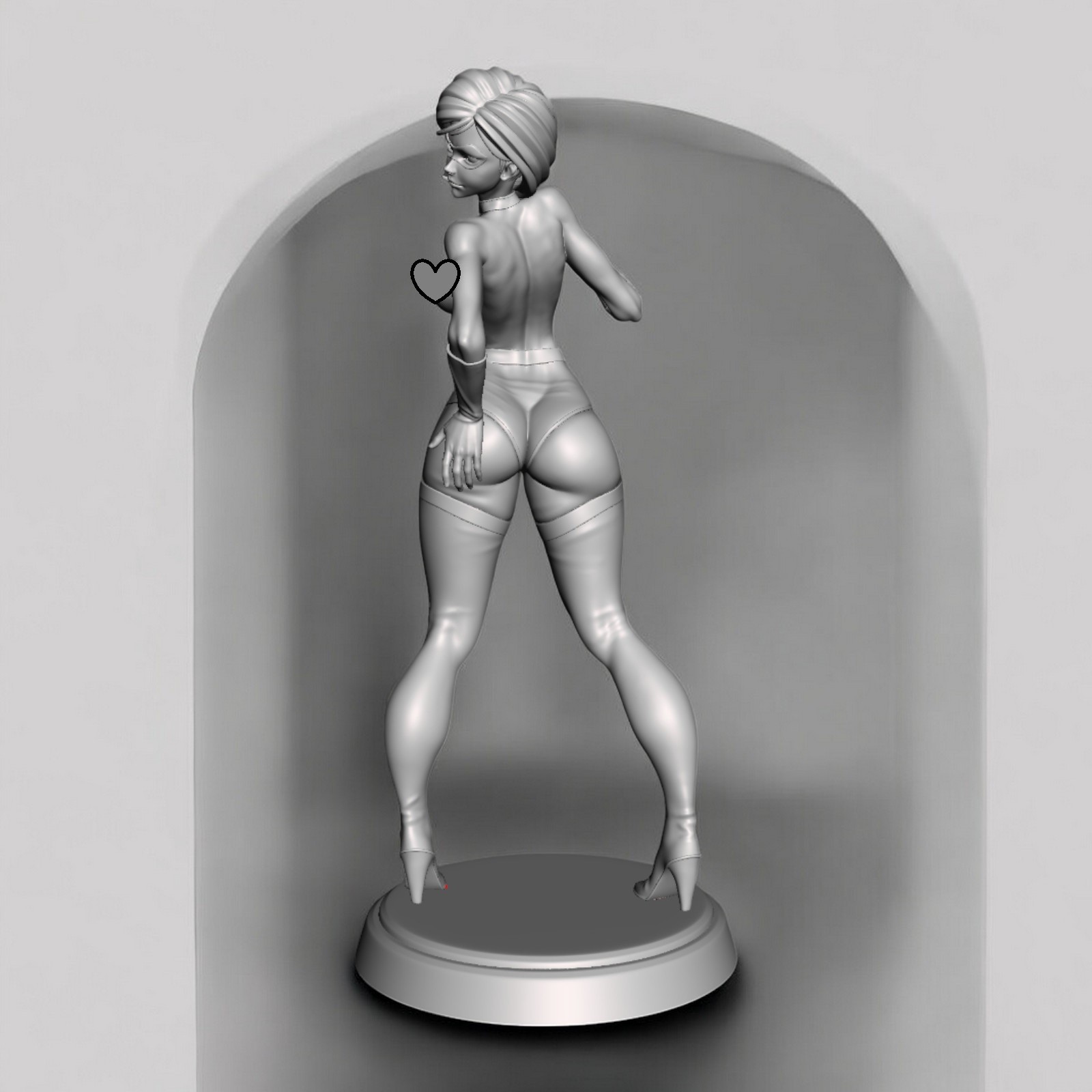 Elastigirl Collector 25cm Adult model Fanart Handmade Figure Airbrushed Art