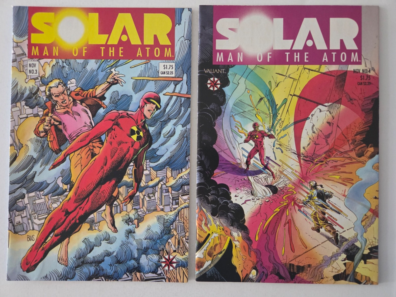 SOLAR MAN OF THE ATOM SET OF 31 VALIANT 1ST ETERNAL WARRIOR #10 TOYO HARADA #3