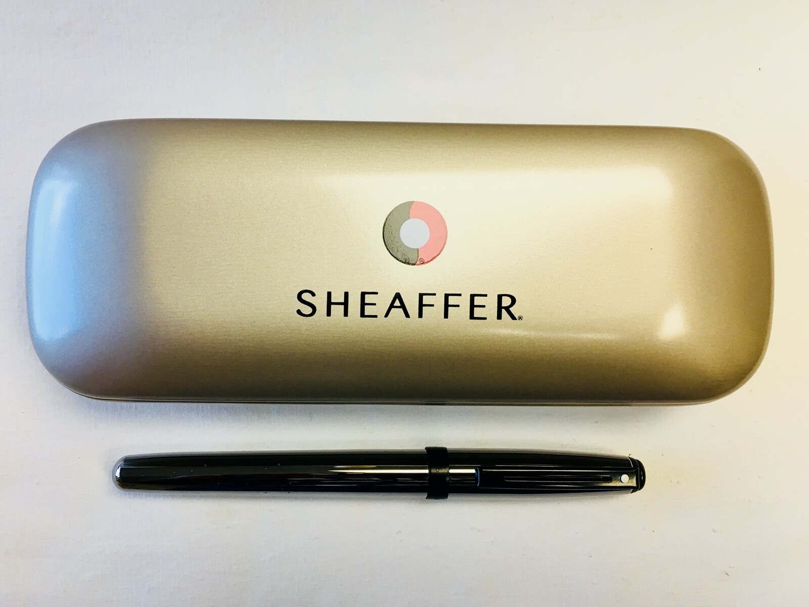 Sheaffer Prelude Gunmetal “M” Nib Fountain Pen -- DAMAGED PACKAGING